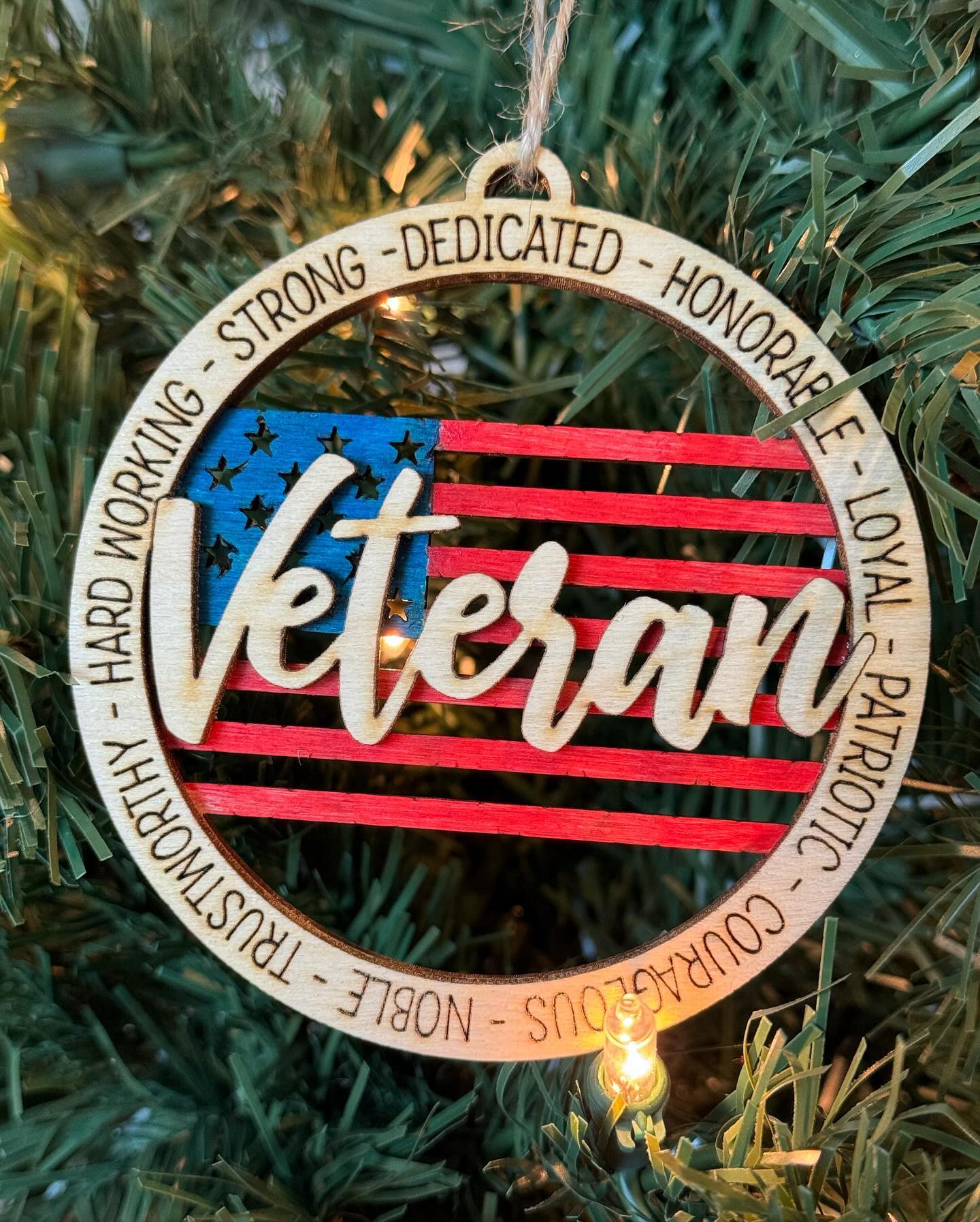 Veteran Ornament