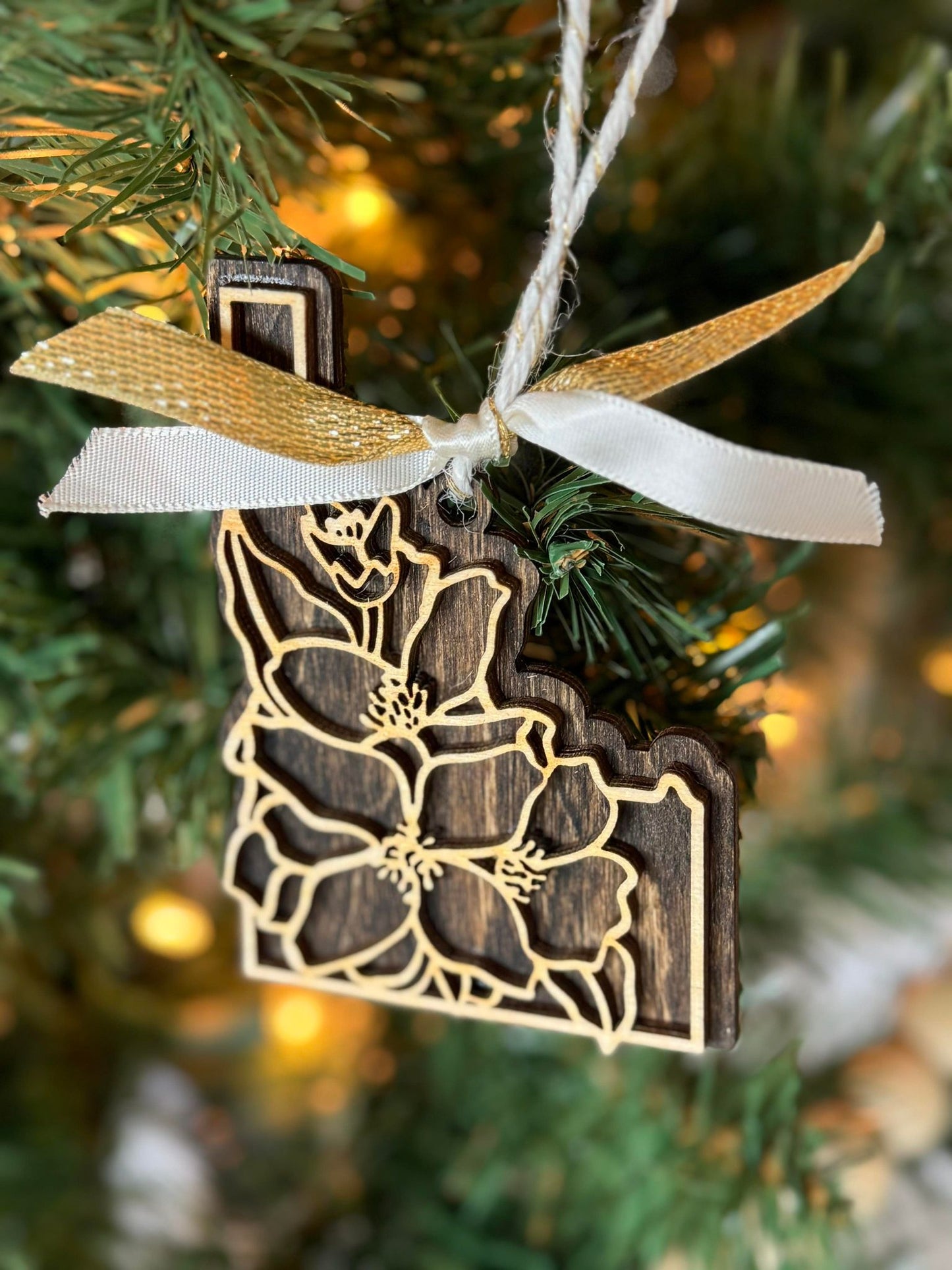 Idaho Syringa Ornament