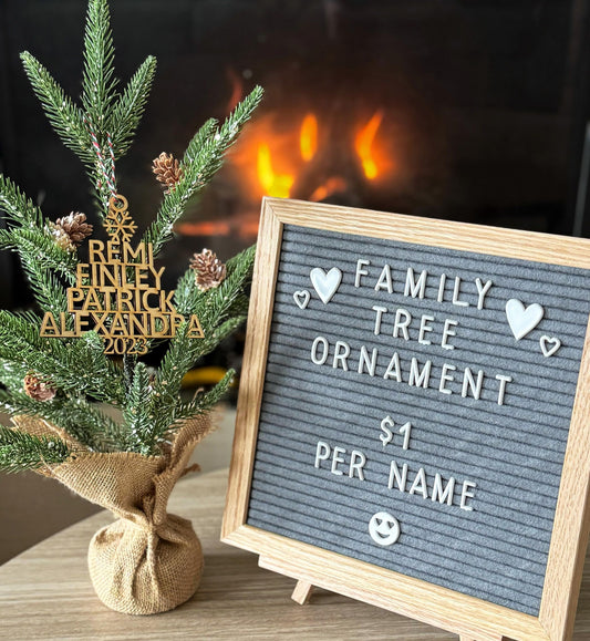 Family Tree Ornament