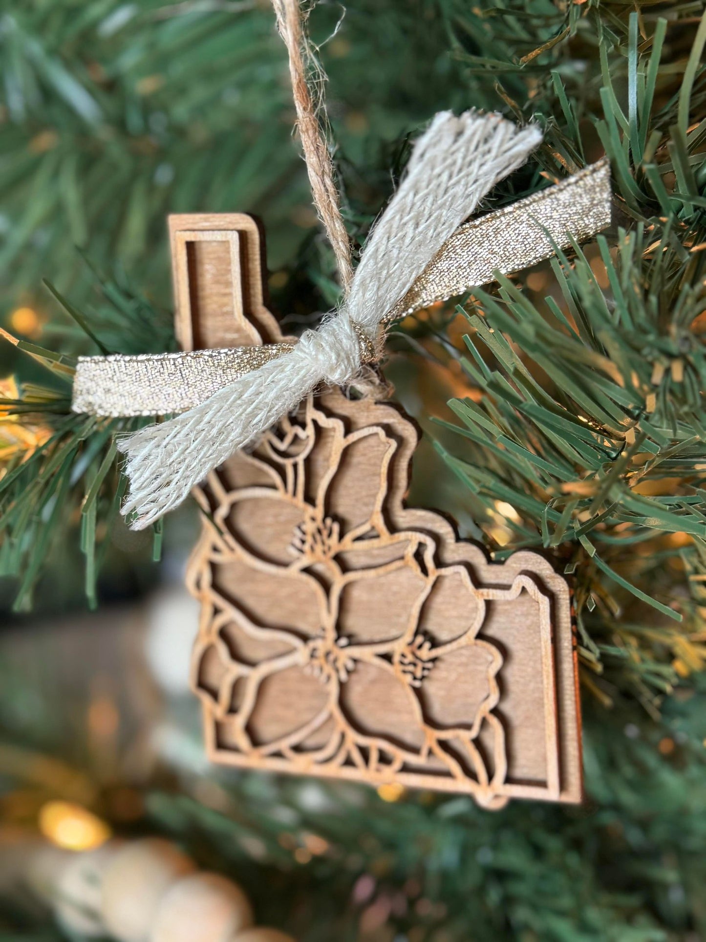 Idaho Syringa Ornament