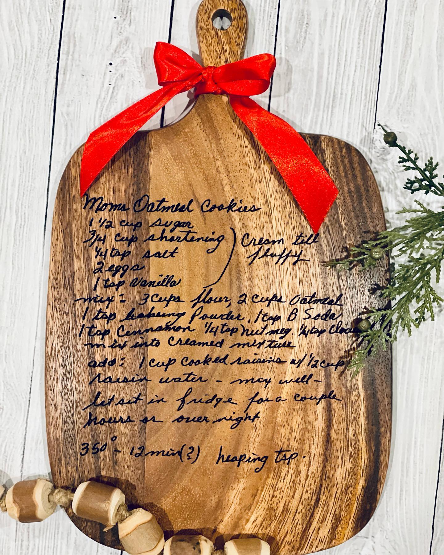 Family Recipe Board