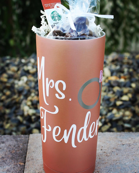 20 oz. Wedding Tumbler